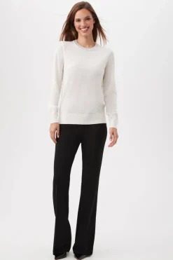 Clearance Laelia Rhinestone Trim Sweater In Sweaters