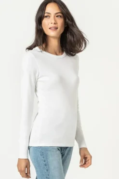 New Long Sleeve Crew Tee In Basics And Tees
