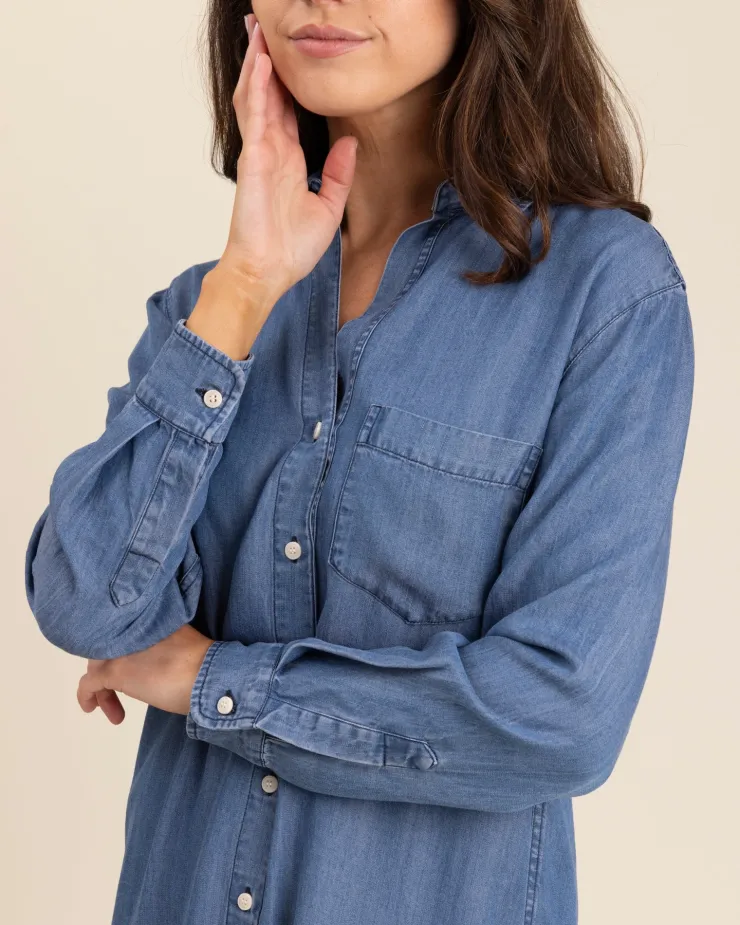 Discount Louisiana Dress In Denim