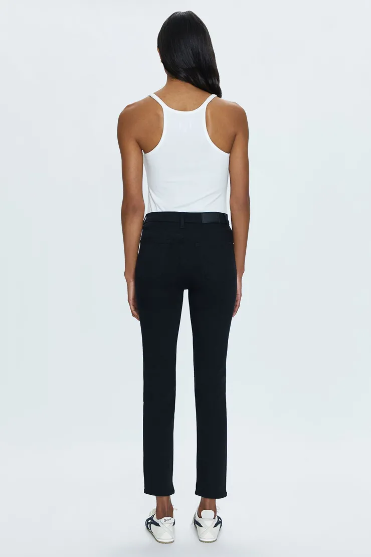 Clearance Madi High Rise Slim Jean In Noir Pants|Denim