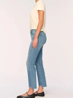 Sale Mara Ankle Straight Jean In Pants|Denim