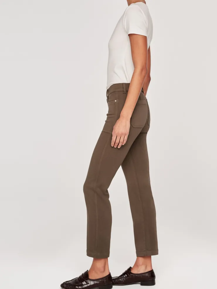 Fashion Mara Straight Ankle Denim In Denim