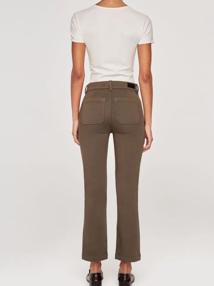 Fashion Mara Straight Ankle Denim In Denim