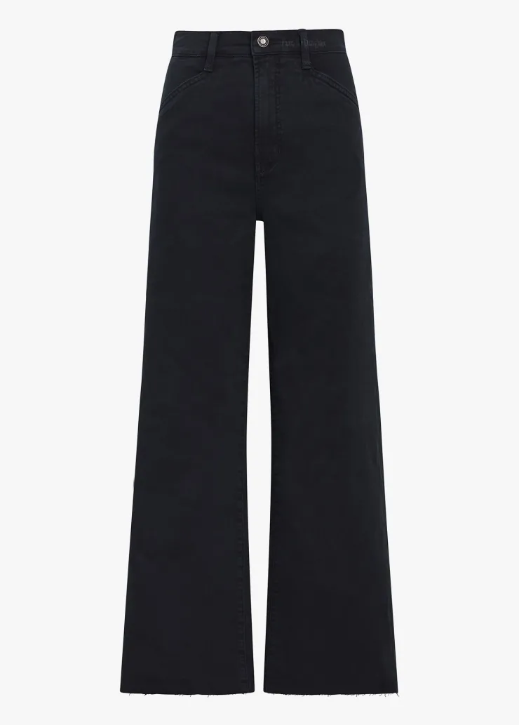 Clearance Mischa Super High Rise Wide Leg Ankle Jean In Pants|Denim