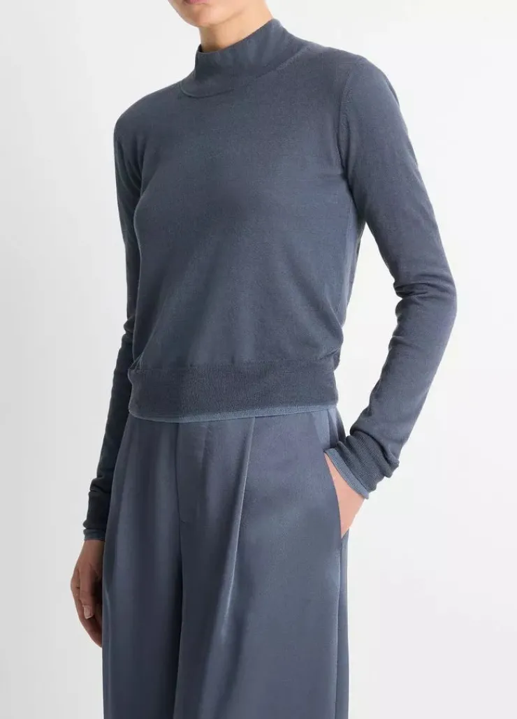 Best Mock Neck Top In Basics And Tees|Shop All Matching Sets