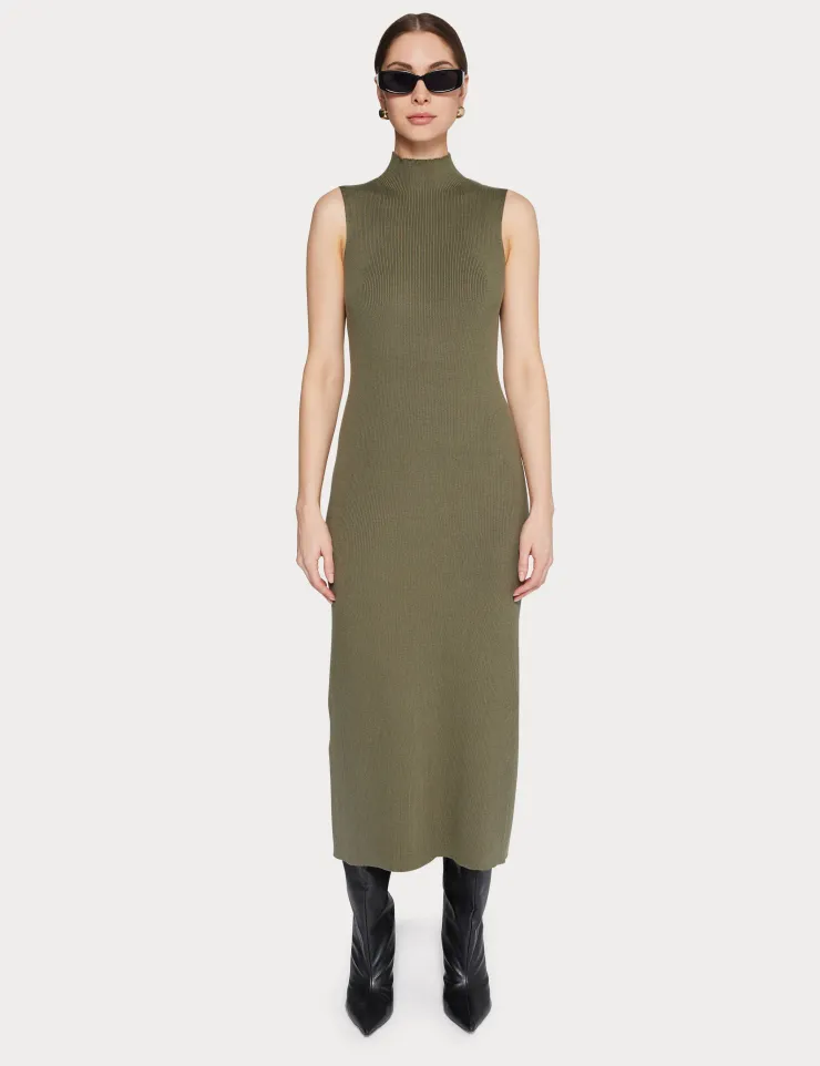Sale Naomi Modal Ribbed Dress In Sweaters
