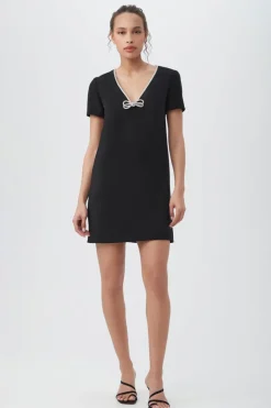 Best Obelle Rhinestone Trim Dress In Special Occasion Dresses
