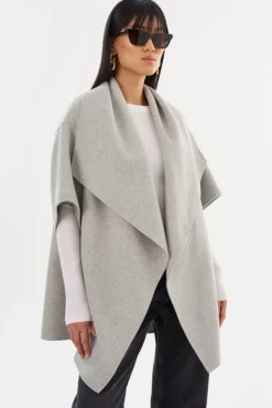 Clearance Penelope Wool Coat In Sweaters|All Outerwear