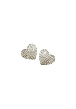 Hot Petite Embellished Coeur Earrings In Earrings