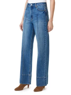 Discount Pintuck Pleat Straight Leg Jean In Pants|Denim