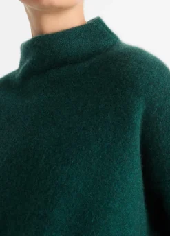 Outlet Plush Cashmere Funnel Neck Sweater In Sweaters|Shop All Matching Sets