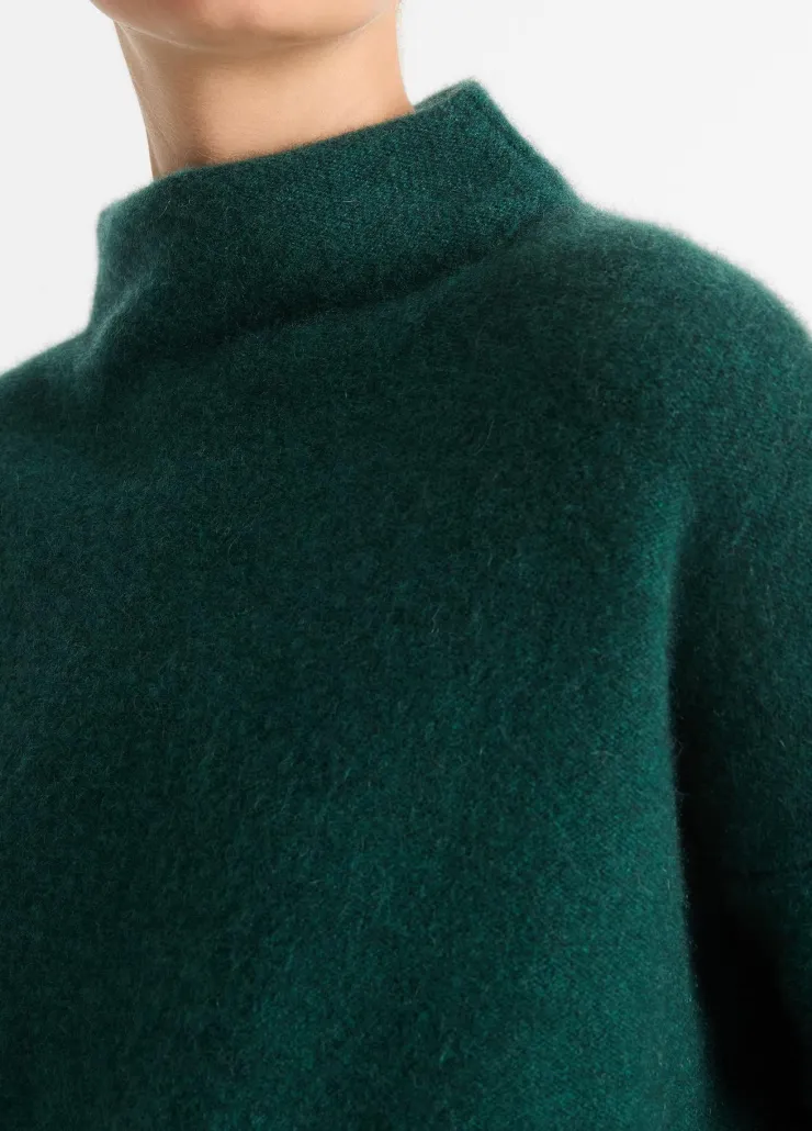 Outlet Plush Cashmere Funnel Neck Sweater In Sweaters|Shop All Matching Sets