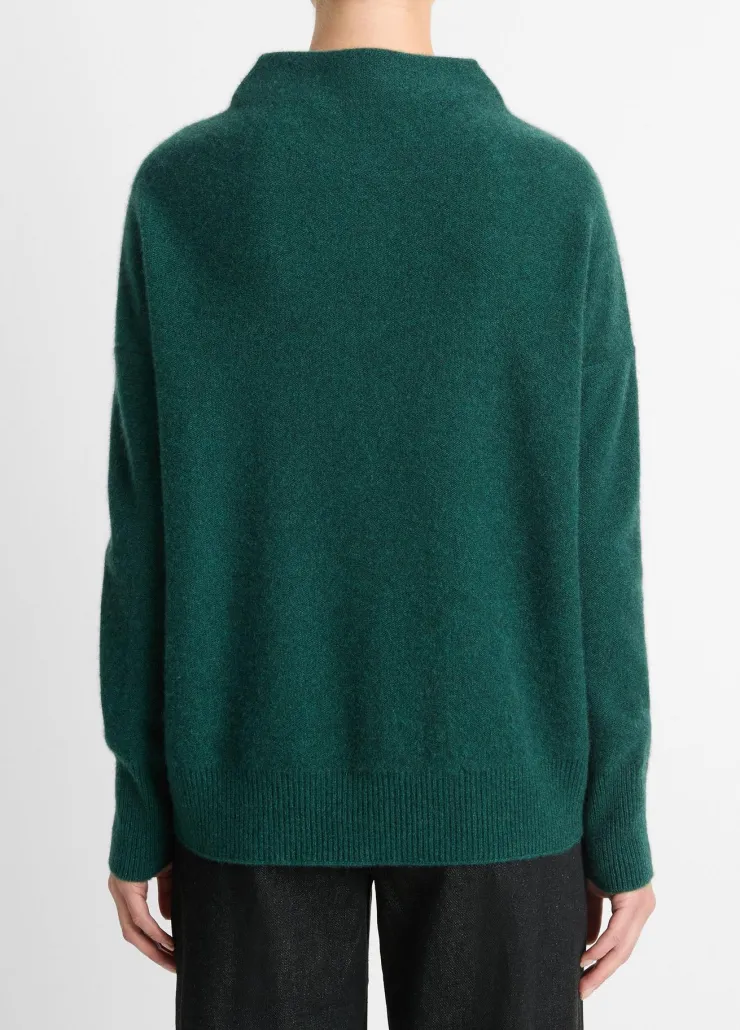 Outlet Plush Cashmere Funnel Neck Sweater In Sweaters|Shop All Matching Sets