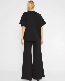 Outlet Ponte Knit Oversized Shirt In Basics And Tees|Shop All Athleisure