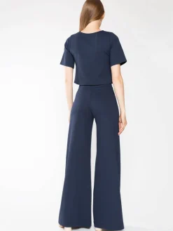 Fashion Ponte Knit Wide Leg Pant In Pants|Shop All Matching Sets
