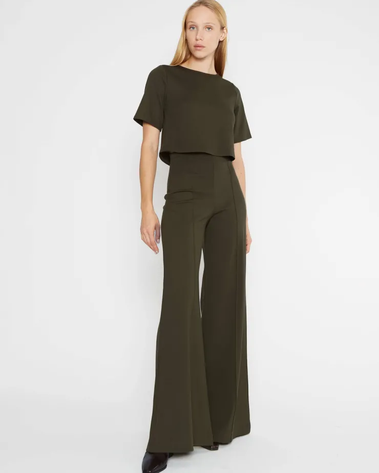Clearance Ponte Knit Wide Leg Pant In Shop All Matching Sets|Pants