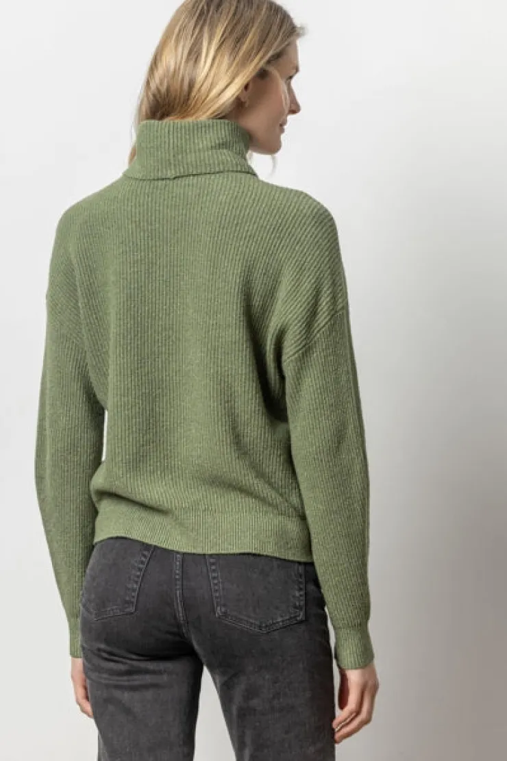 Sale Relaxed Rib Turtleneck Sweater In *FINAL SALE* Sweaters