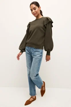 Sale Remi Popover Knit Top In Sweaters