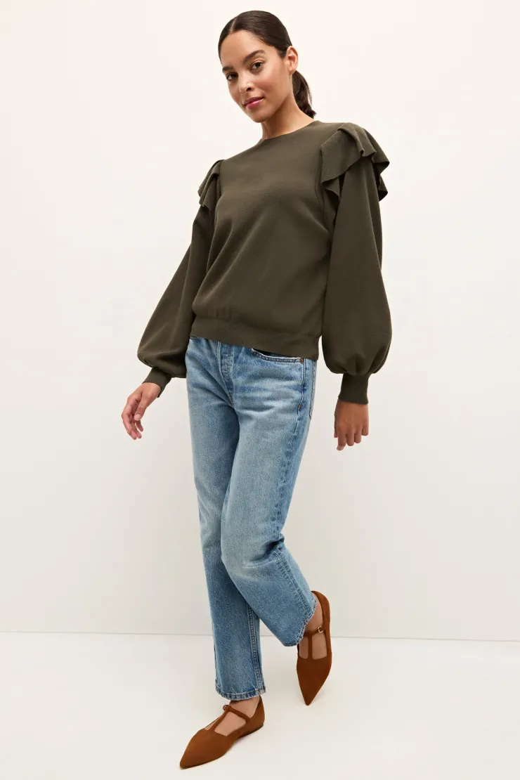 Sale Remi Popover Knit Top In Sweaters