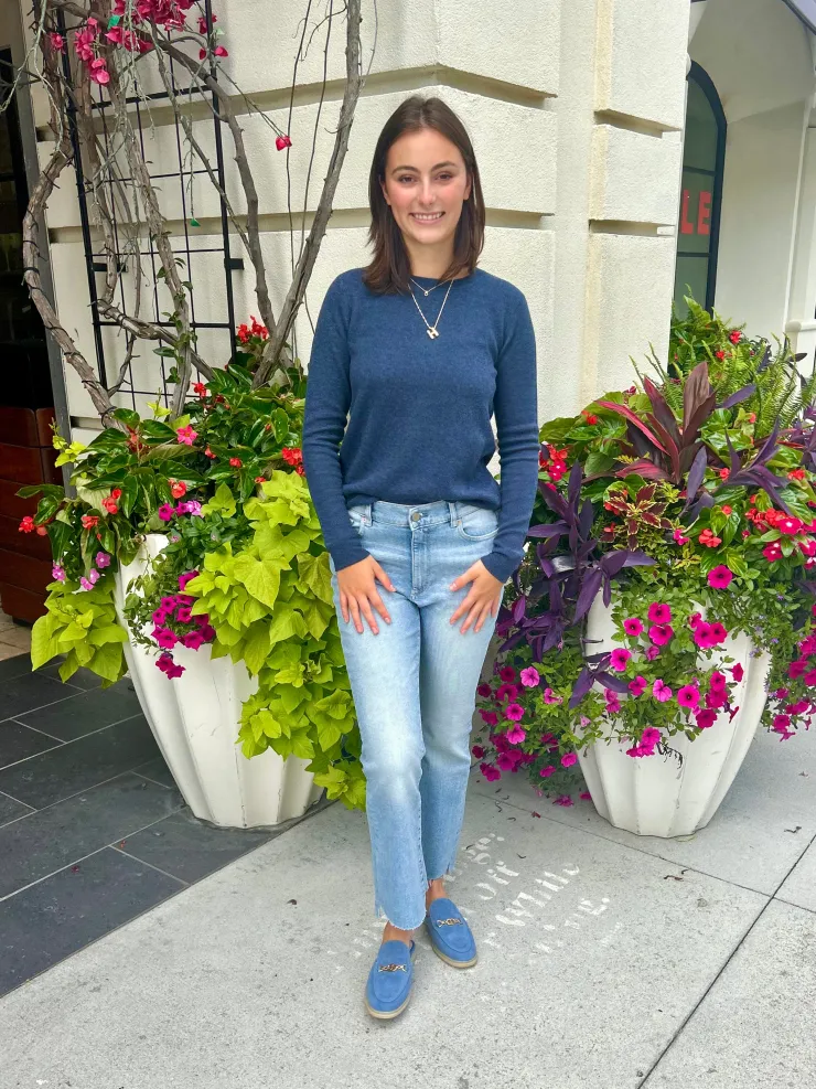 Clearance Reversible Crew Sweater In Sweaters