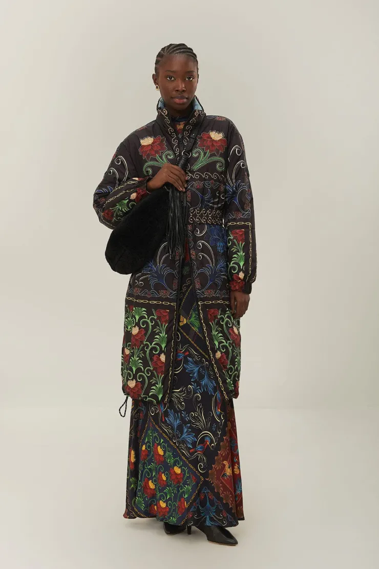 Best Reversible Flowing Beauty Puffer Jacket In Blue All Outerwear