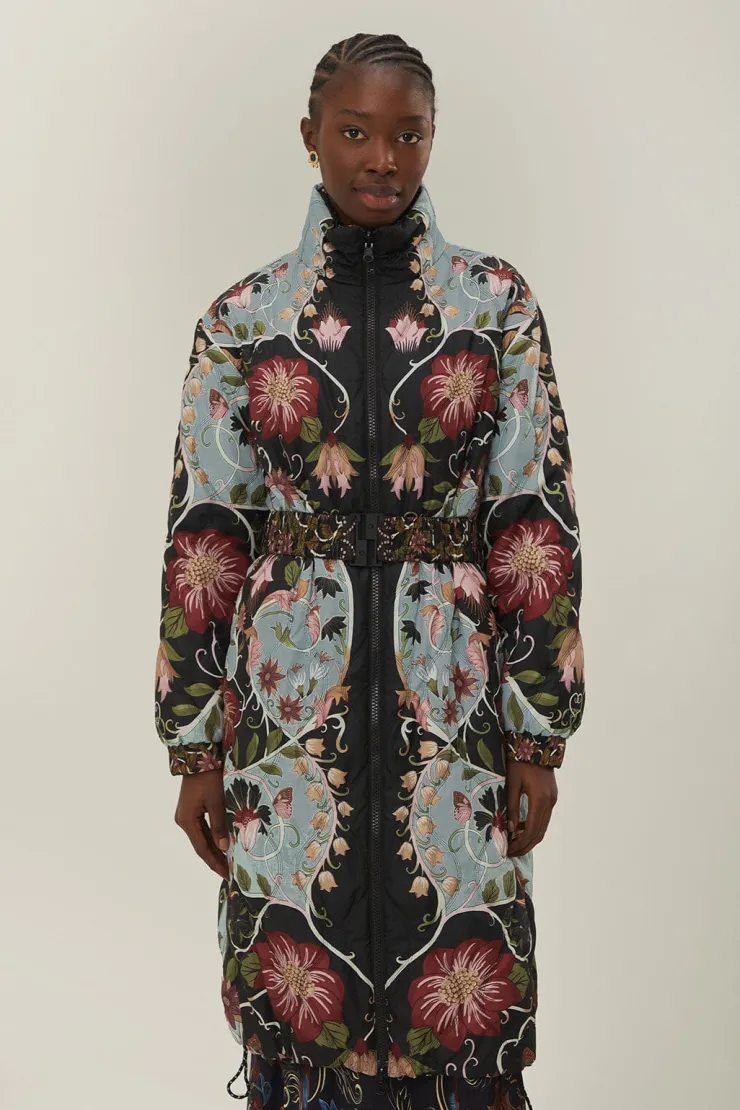 Best Reversible Flowing Beauty Puffer Jacket In Blue All Outerwear