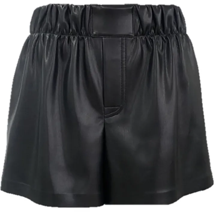Outlet Richie Leather Shorts In Pants|Shorts