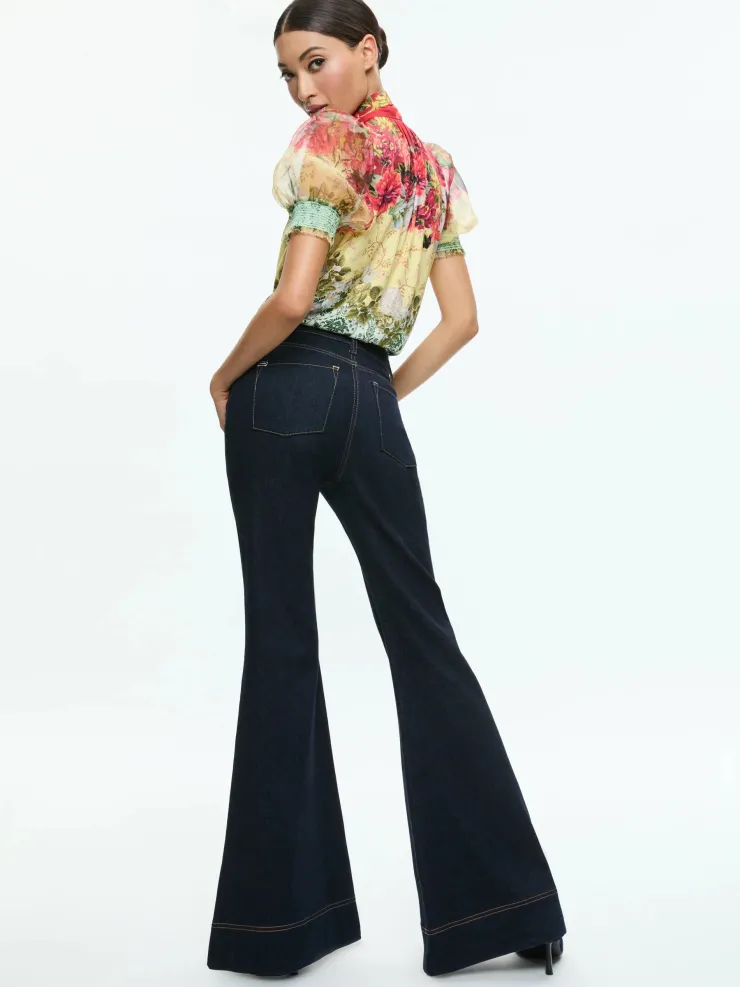 Online SB High Rise Bell Jean In Pants|Denim