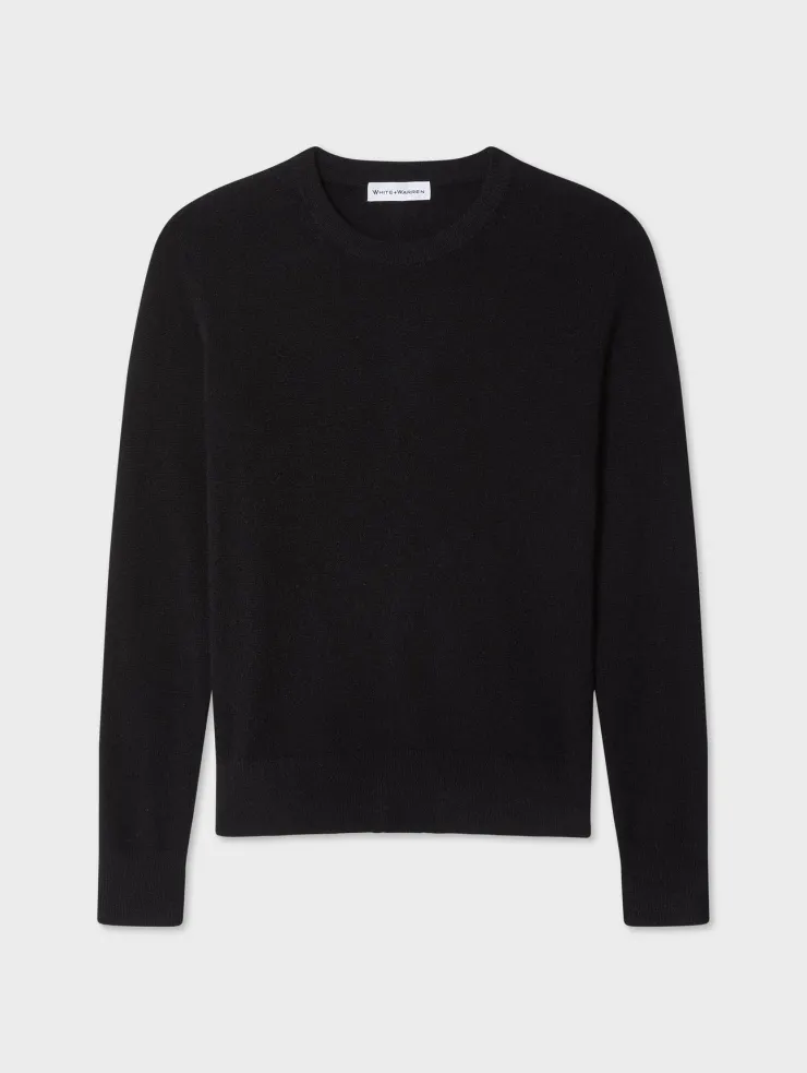 Sale Shrunken Crew Neck Sweater In Sweaters