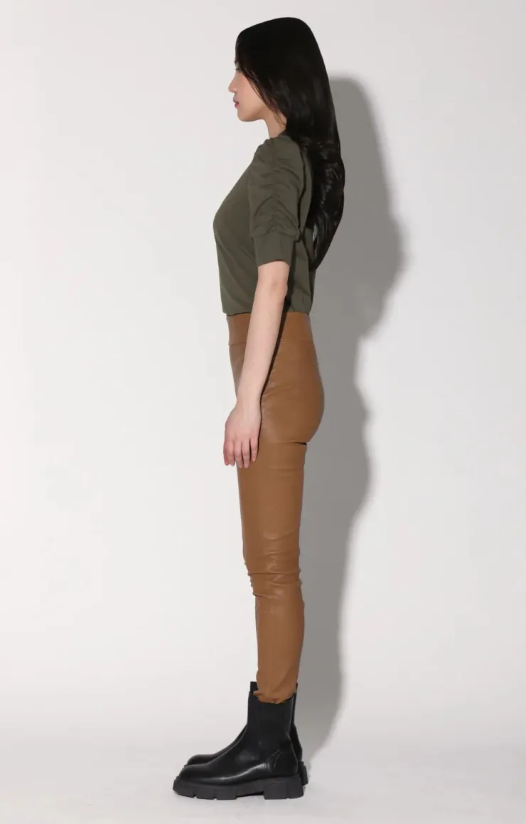 Discount Skippy Tee In Olive Basics And Tees