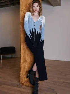 Discount Solid Pencil Skirt In Sweaters|Skirts