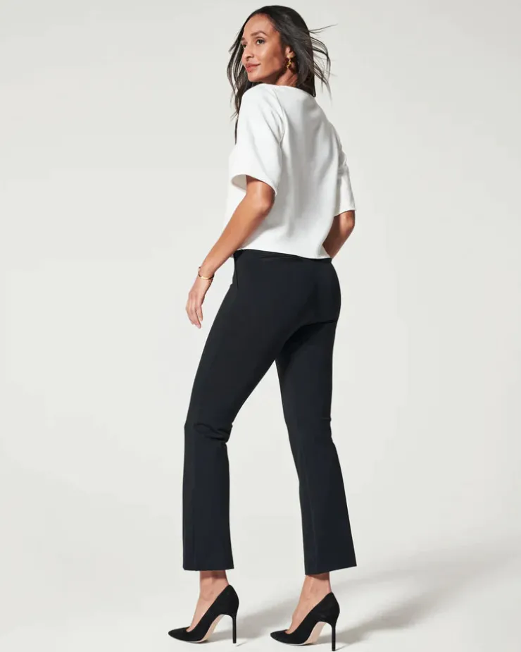 Online The Perfect Kick Flare Pant In Black Pants