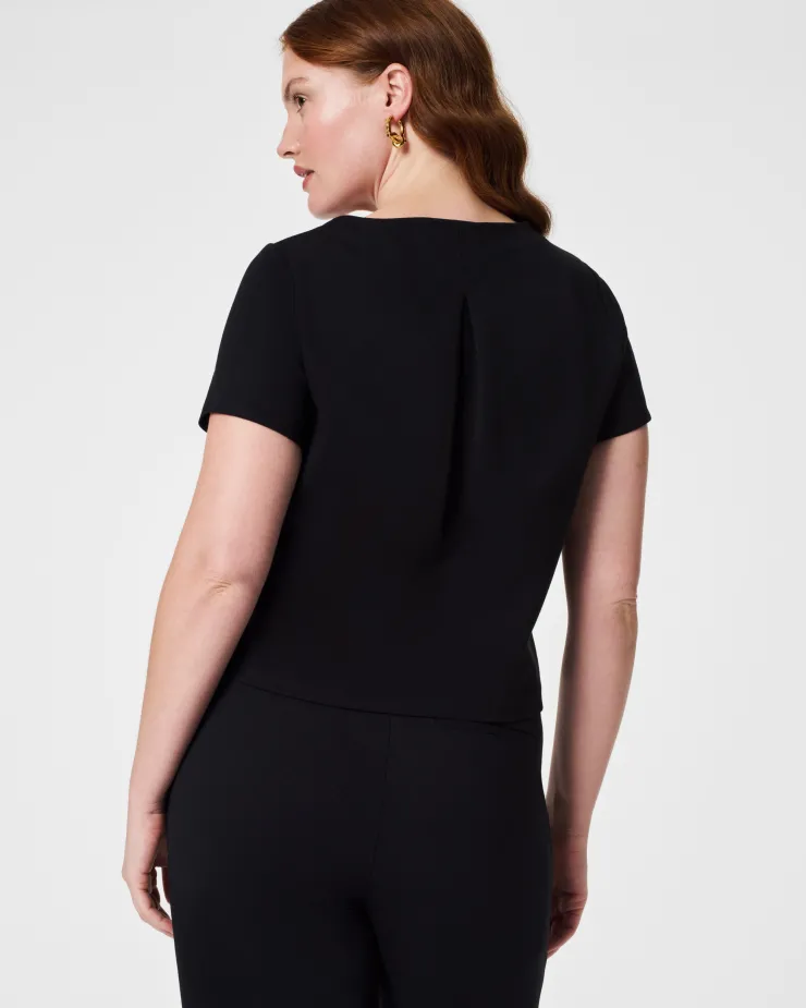 Hot The Perfect Pleated Back Top In Basics And Tees
