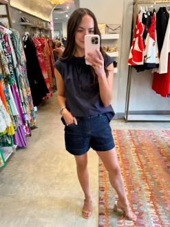 Outlet Tie Detailed Blouse In *FINAL SALE* Blouses