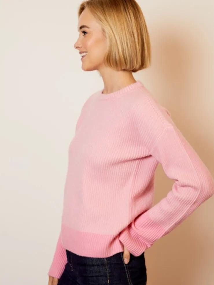 New Two Color Sweater In Sweaters